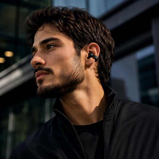 Wireless Ear Clip Headphones — Open Ear Bluetooth 5.3