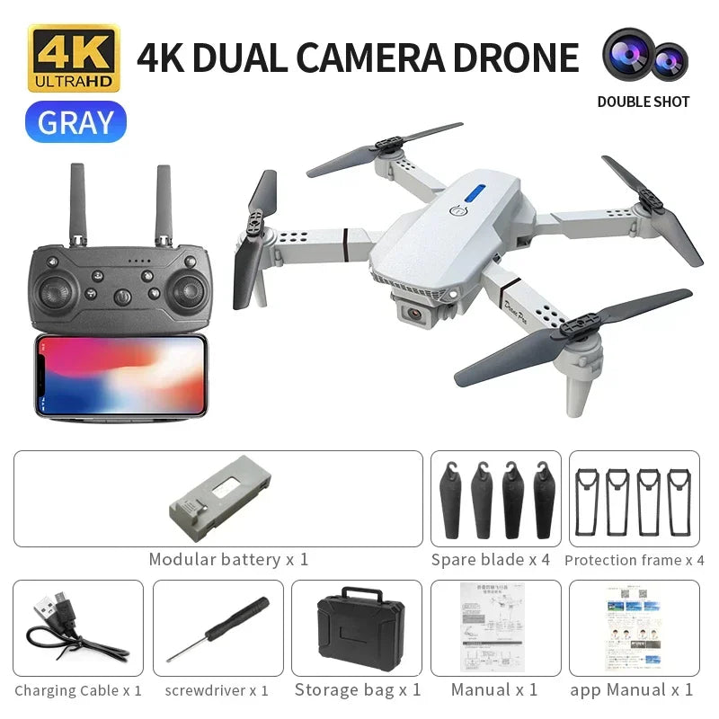 Professional Mini Drone — Remote Control & Camera