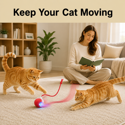 Smart Interactive Rolling Pet Toy — product image 3