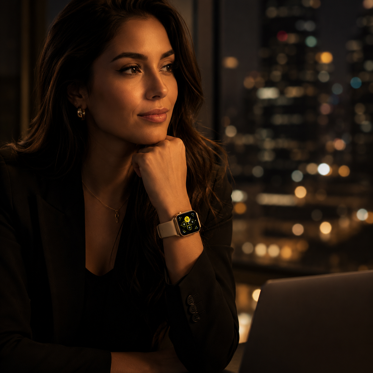 Smart Watch — Full Touch Screen, Bluetooth Calls & Health Tracking