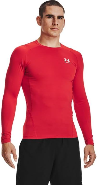 Under Armour HeatGear Fitted Kurzarmshirt für Herren – Blickdichtes Funktionsshirt
