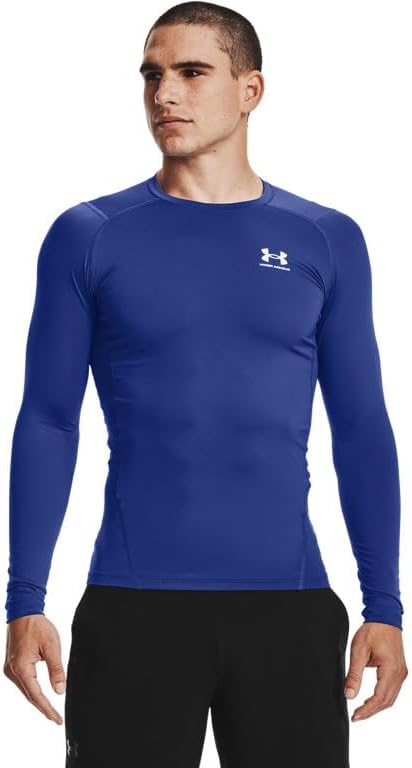 Under Armour HeatGear Fitted Kurzarmshirt für Herren – Blickdichtes Funktionsshirt
