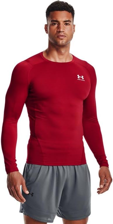 Under Armour HeatGear Fitted Kurzarmshirt für Herren – Blickdichtes Funktionsshirt