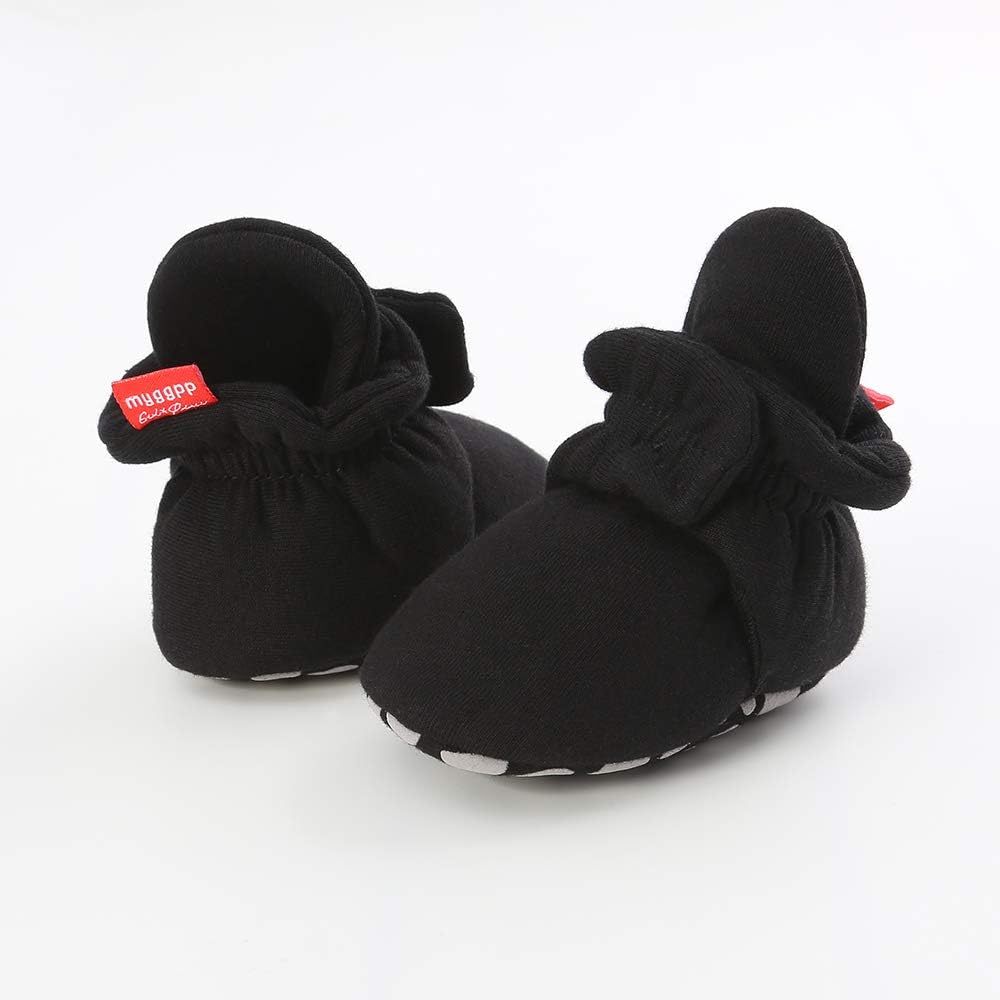 LACOFIA Kleinkind Baby Jungen Mädchen rutschfest Weiche Sohle Slipper Stiefel Winter Krabbelschuhe