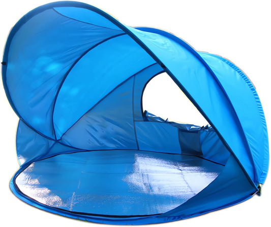 Strandmuschel Pop Up Strandzelt UV Schutz Wurfzelt Wetter Leicht Strandzelt Für Garten Strand