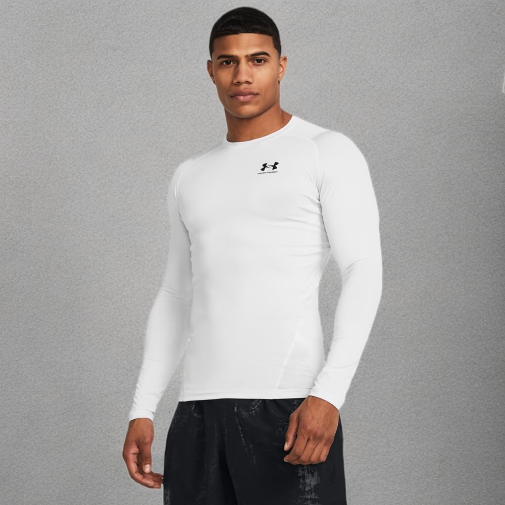 Under Armour HeatGear Fitted Kurzarmshirt für Herren – Blickdichtes Funktionsshirt