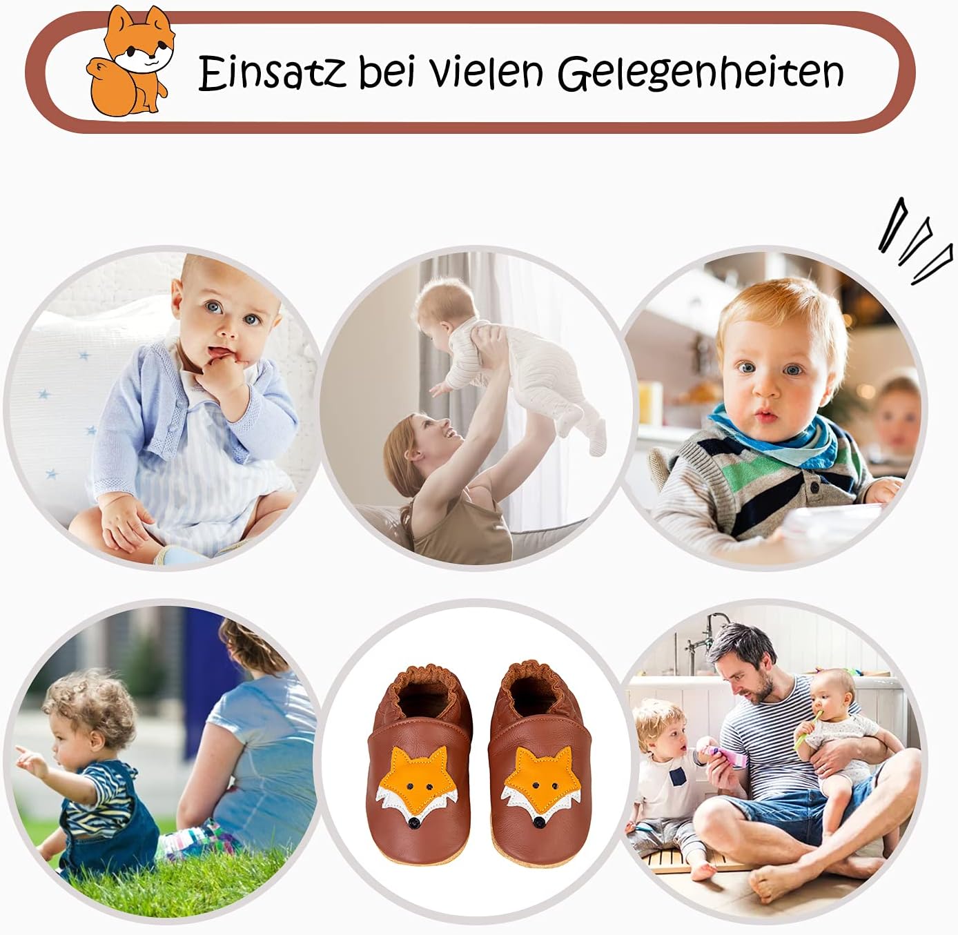 IceUnicorn Krabbelschuhe Baby Lauflernschuhe Jungen Mädchen Weicher Leder Babyhausschuhe Kleinkind Rutschfeste Lederschuhe Baby