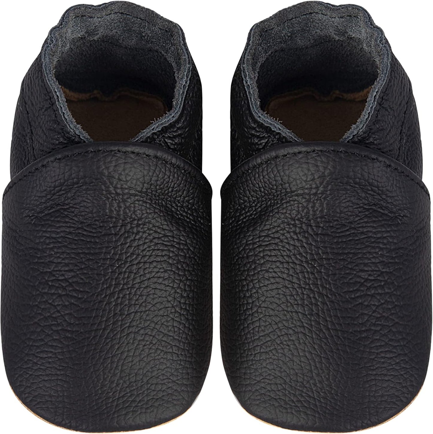 IceUnicorn Krabbelschuhe Baby Lauflernschuhe Jungen Mädchen Weicher Leder Babyhausschuhe Kleinkind Rutschfeste Lederschuhe Baby