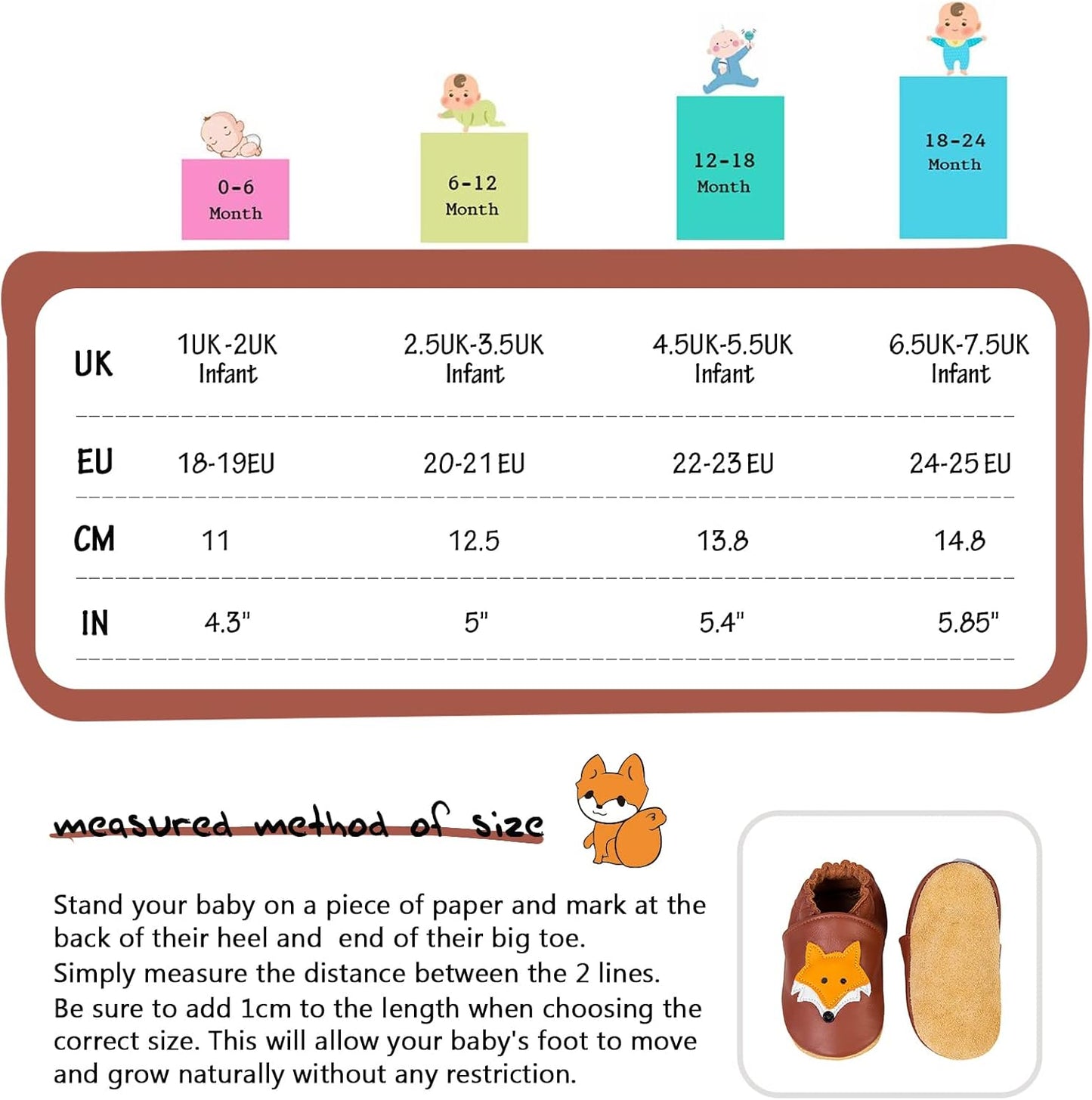 IceUnicorn Krabbelschuhe Baby Lauflernschuhe Jungen Mädchen Weicher Leder Babyhausschuhe Kleinkind Rutschfeste Lederschuhe Baby