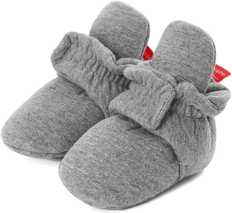 LACOFIA Kleinkind Baby Jungen Mädchen rutschfest Weiche Sohle Slipper Stiefel Winter Krabbelschuhe