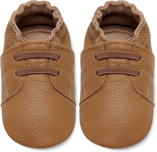 IceUnicorn Krabbelschuhe Baby Jungen Mädchen Lauflernschuhe Baby Weicher Leder Babyhausschuhe Kleinkind Babyschuhe