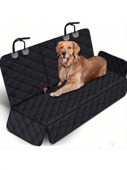 Waterproof Dog Car Seat Cover with Armrest — product image 1