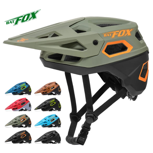 BATFOX Fahrradhelm MTB – In-Mold Speed-Mountainbike-Helm – Originaler, spezialisierter Fahrradhelm für Herren und Damen