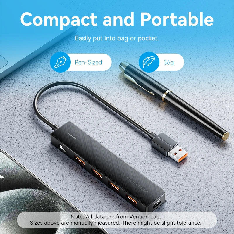 Vention USB 3.2 Hub — High Speed Multi-Port Adapter