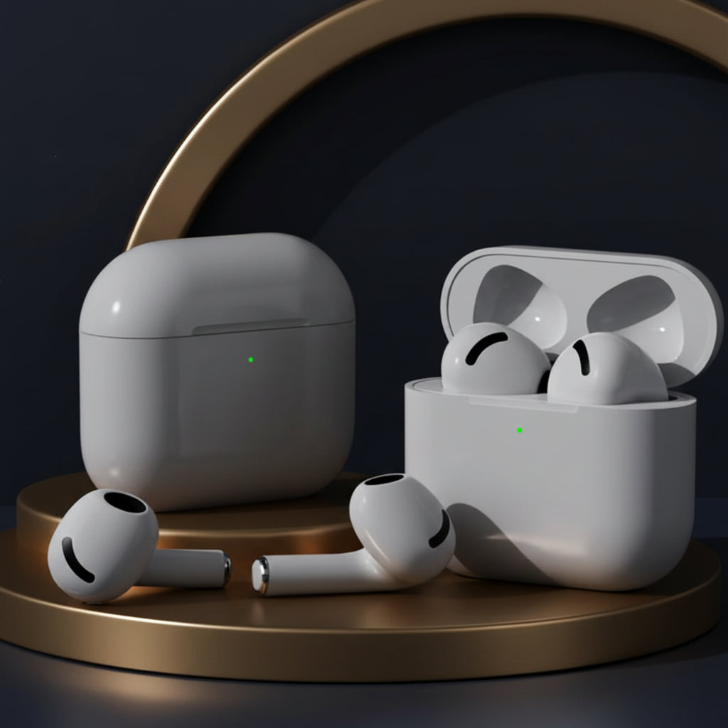 TWS Wireless Earphones — Active Noise Cancellation, Bluetooth 5.3