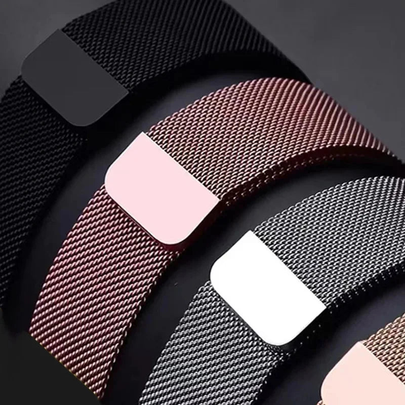 Milanaise-Armband für Apple Watch – kompatibel mit 46 mm, 44 mm, 45 mm, 40 mm, 42 mm, 41 mm, 38 mm, 49 mm – Edelstahlarmband für iWatch Series 10 Ultra 2, 9, 8, SE, 7, 6, 5