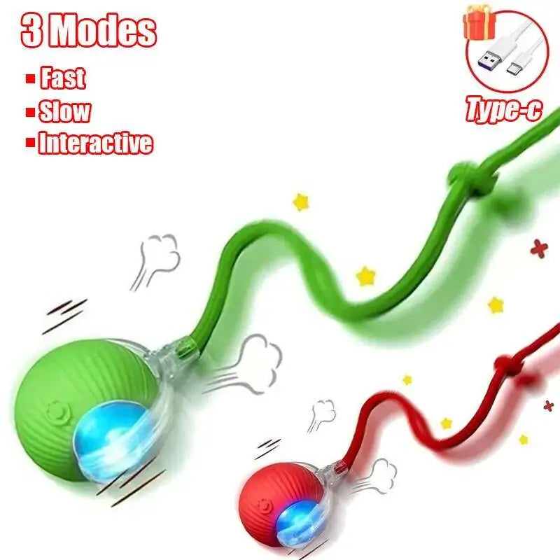 Interactive Rolling Pet Toy – Motion Play for Cats & Dogs