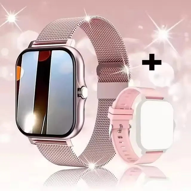 Smart Watch — Full Touch Screen, Bluetooth Calls & Health Tracking