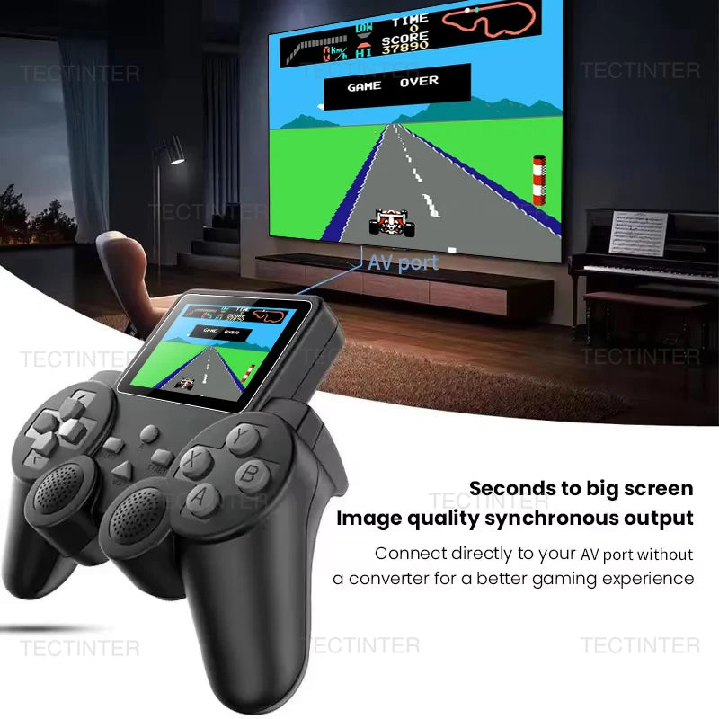 Retro Handheld Console S10 — 500+ Games