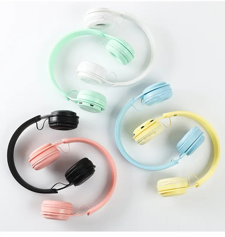 Y08 Over-Ear Wireless Headphones — Hi-Fi Stereo, Foldable Design