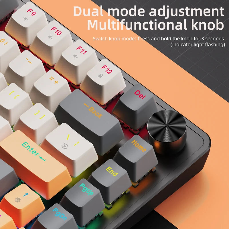 K82 Mechanical Keyboard — RGB Hot-Swap 75%