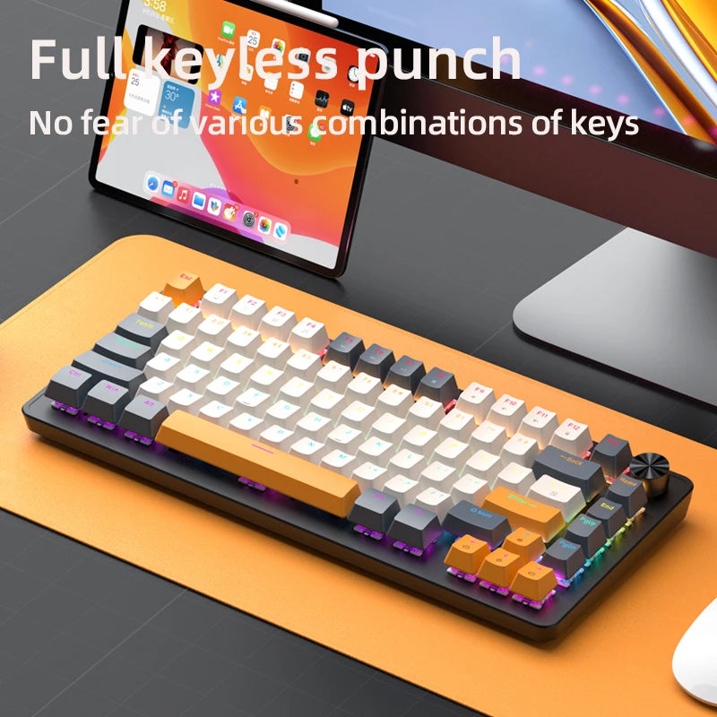 K82 Mechanical Keyboard — RGB Hot-Swap 75%