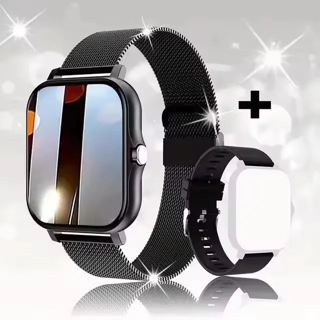 Smart Watch — Full Touch Screen, Bluetooth Calls & Health Tracking