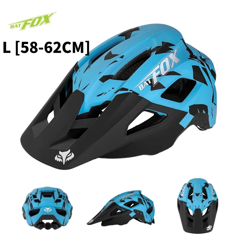 BATFOX Fahrradhelm MTB – In-Mold Speed-Mountainbike-Helm – Originaler, spezialisierter Fahrradhelm für Herren und Damen