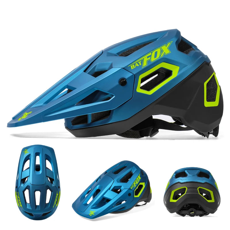 BATFOX Fahrradhelm MTB – In-Mold Speed-Mountainbike-Helm – Originaler, spezialisierter Fahrradhelm für Herren und Damen