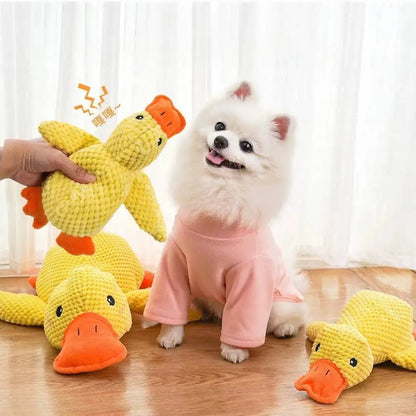 Plush Duck Squeaky Toy