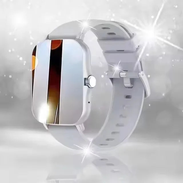 Smart Watch — Full Touch Screen, Bluetooth Calls & Health Tracking