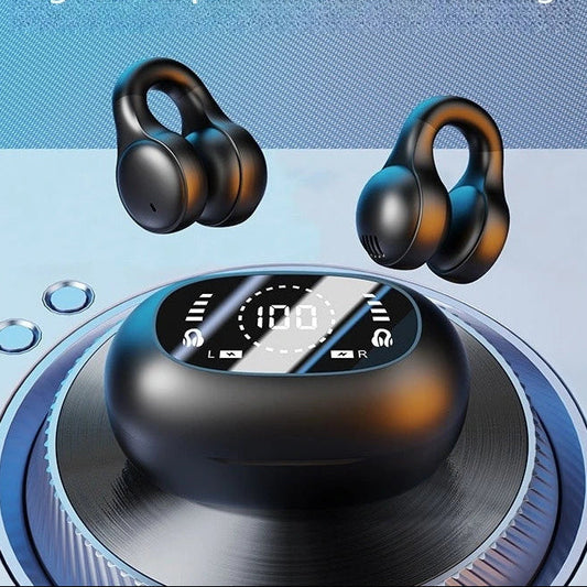 Wireless Ear Clip Headphones — Open Ear Bluetooth 5.3