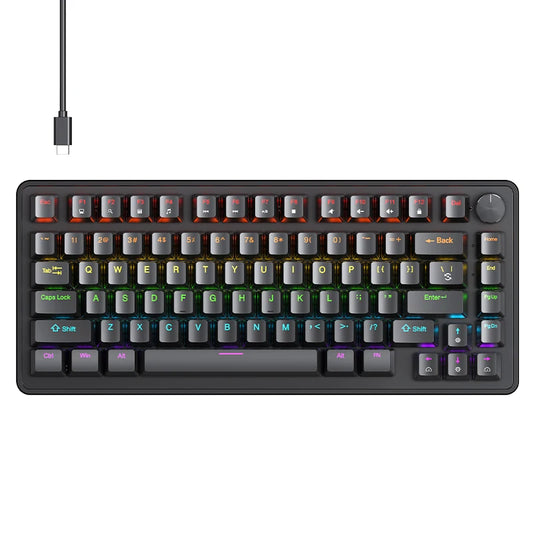K82 Mechanical Keyboard — RGB Hot-Swap 75%