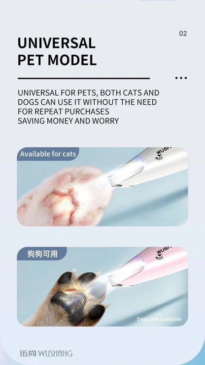LED Pet Grooming Trimmer