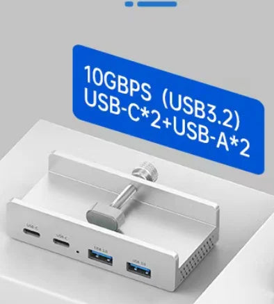 8-in-1 USB-C Hub — 4K HDMI, USB 3.0 & SD Card Reader