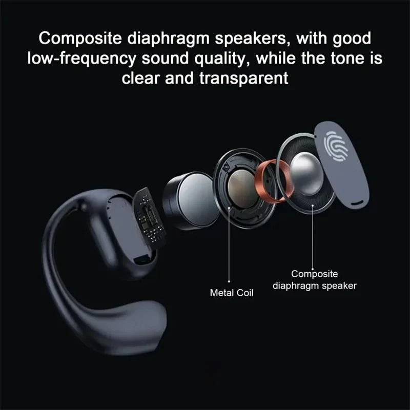 Wireless Over-Ear Headphones — 11H Battery, 3D Surround Sound