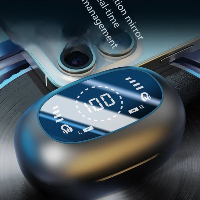 Wireless Ear Clip Headphones — Open Ear Bluetooth 5.3