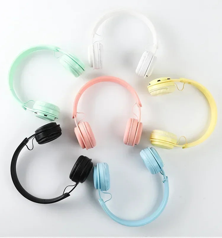 Y08 Over-Ear Wireless Headphones — Hi-Fi Stereo, Foldable Design