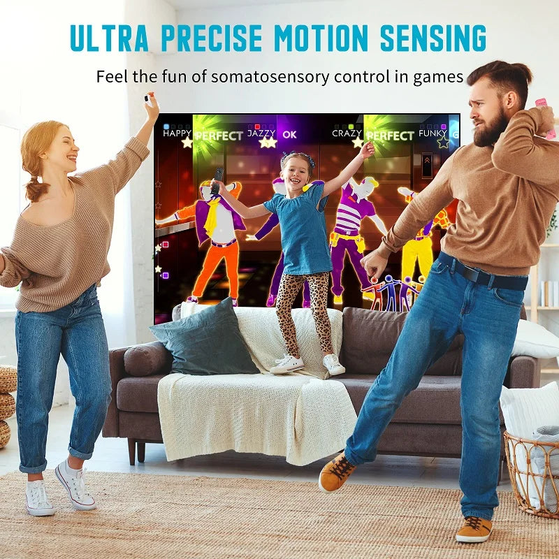 2-in-1-Controller für Nintendo Wii-Konsole, optional Motion Plus Wireless Remote Gamepad Joystick mit Silikonhülle, Spielzubehör