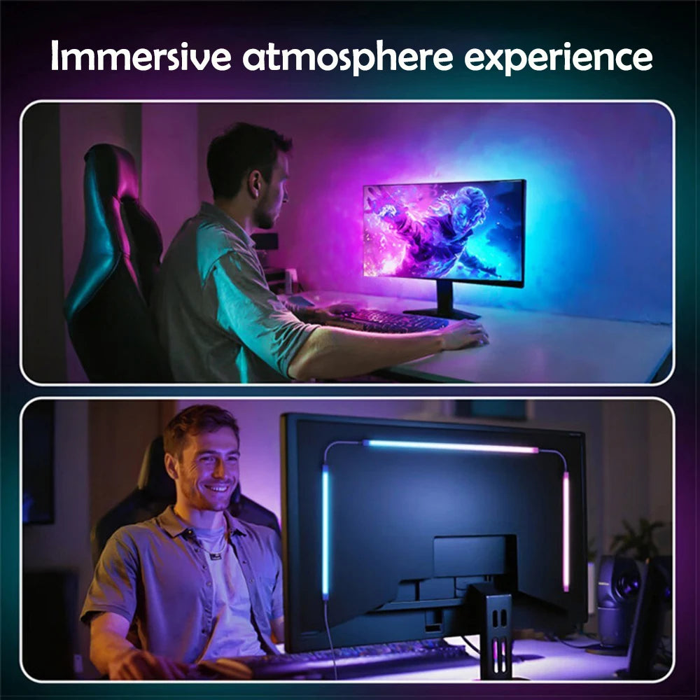 RGB Gaming Ambient Light — Monitor Backlight & Music Sync