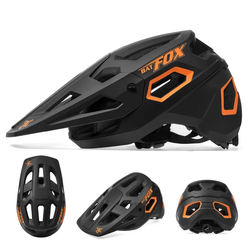 BATFOX Fahrradhelm MTB – In-Mold Speed-Mountainbike-Helm – Originaler, spezialisierter Fahrradhelm für Herren und Damen