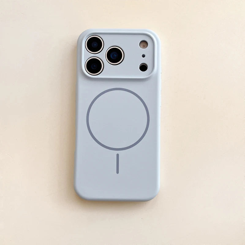 MagSafe Silicone Case — Solid Color Protection